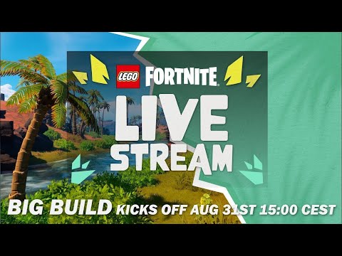 LEGO Fortnite Big Build Livestream 🔴 - Resumen