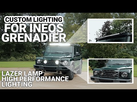 Ineos Grenadier Lighting Transformation: Custom Lazer Lamps Features Explained by CBS Automotive