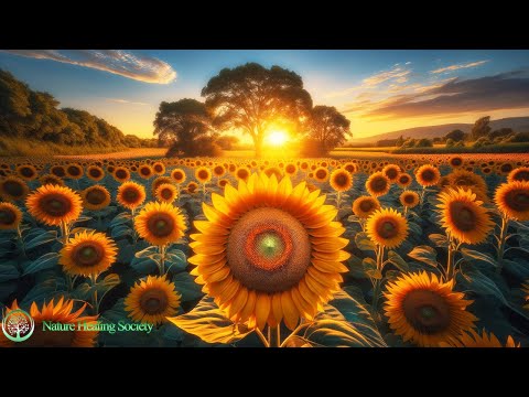 Calming Morning Music 😍 Relaxing Fresh Positive Energy Mediation 528HZ