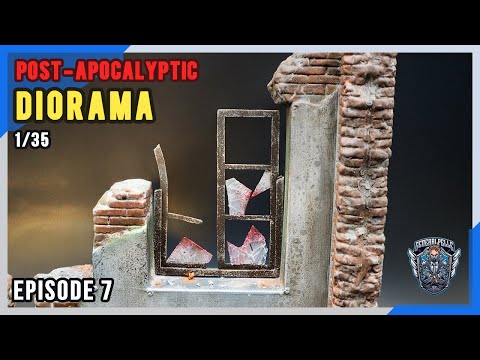 Modeling the Apocalypse: Crafting Convincing Post-Apocalyptic Dioramas - Miniart Pharmacy [EP7]