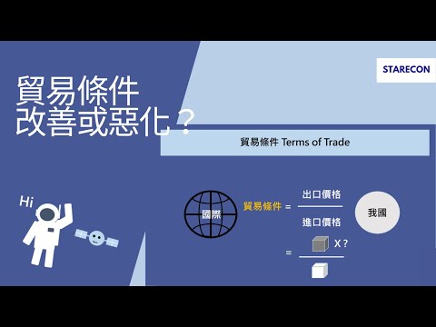 貿易條件改善或惡化 Terms of trade【經濟學學什麼】