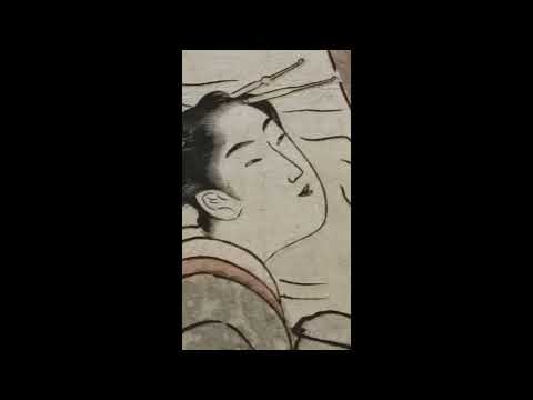 鳥文斎栄之 Chōbunsai Eishi(1756~1829)《蛍狩り》大判錦絵 3枚続 各35.9×23.3 江戸時代・18世紀 東京国立博物館蔵