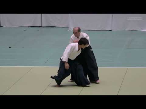 Hiroshi Tada Shihan - 61st All Japan Aikido Demonstration at the Nippon Budokan