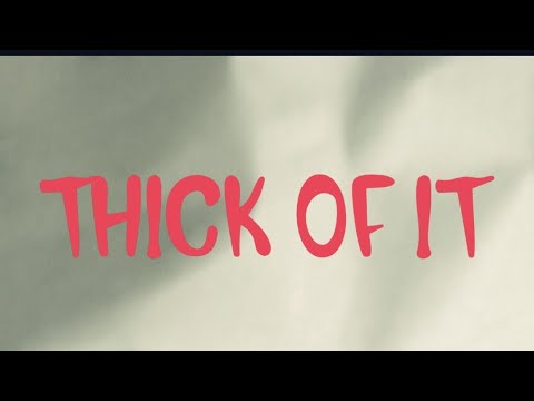 KSI - THICK OF IT ( FEAT. TRIPPIE REDD ) LYRICS VIDEO