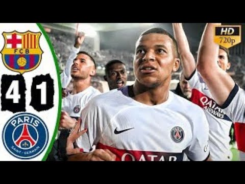 Barcelona vs PSG (1-4) - Highlights_All_Goals 🔥