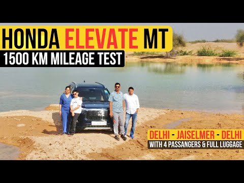 Honda Elevate Manual (MT) 1500 km Mileage Test - The Most VFM Package?