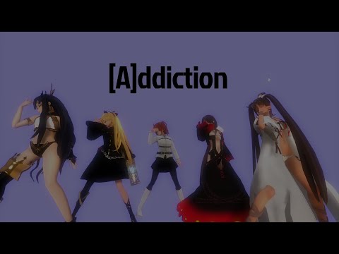 【MMD】[A]ddiction【推し鯖たちとぐだ子で】