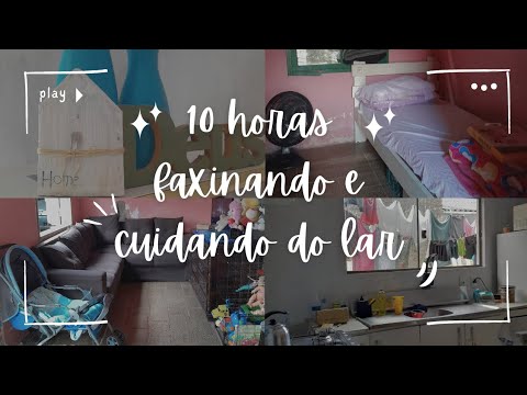 FAXINA DETALHADA NA CASA INTEIRA / COMO LIMPO O QUARTO APERTADO #faxina #donadecasa