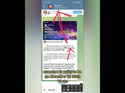 YESCOIN SNAPSHOT INCOMING!! 😲 #yescoin #yescoin_mining #yescoinupdate #shorts #snapshot