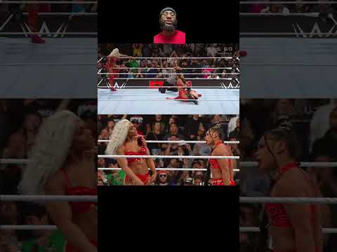 WWE Raw reactions. King Mel #reacts to #biancabelair & #jadecargill retaining their tag chips. #wwe