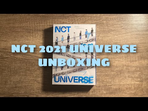 NCT 2021 UNIVERSE album unboxing ( photo book ver )