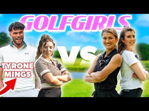 Tyrone Mings vs GOLFGIRLS - 2 v 2 Match Play | Golf Girls Episode 13