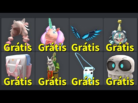 8 ITEM GRÁTIS BONITOS PRA VOCÊ GANHAR AGORA NO ROBLOX *como ganhar item grátis*