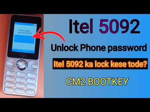 How to Unlock Itel 5092 Phone Password| Itel 5092 ka lock kese tode