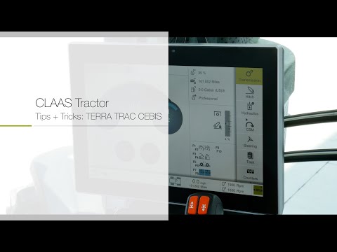 CLAAS Tractor Tips + Tricks | TERRA TRAC CEBIS