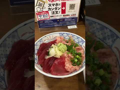 厚木市　磯丸水産　ねぎトロ丼