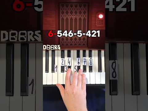 Elevator Jam Doors Piano Tutorial #shorts