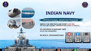 INDIAN NAVY - OPERATIONAL DEMONSTRATION, RK BEACH, VISAKHAPATNAM