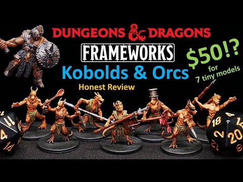 Wizkids Frameworks Dungeons and Dragons Review Orcs and Kobolds