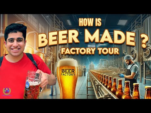 HOW IS BEER MADE in SAINT MAARTEN BEER FACTORY !!