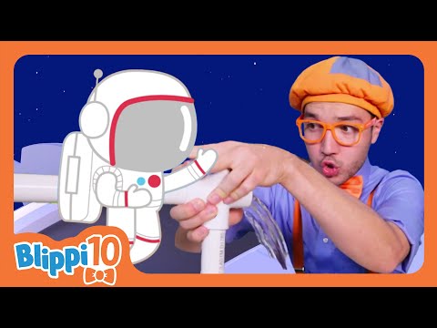 Blippi's Best Bits | Top 10 Space and Science Episodes | Blippi's Educational Videos