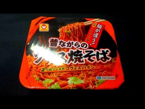 昔ながらのソース焼そば￥170 Traditional sauce fried noodles