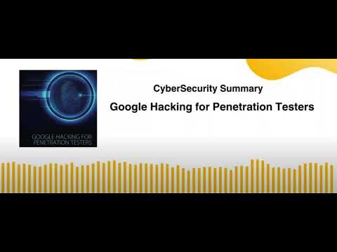 Google Hacking for Penetration Testers