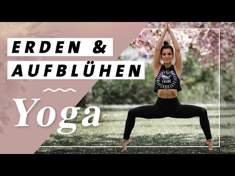 15 Min. Yoga zum Erden und Zentrieren | Stabilität & Innere Ruhe im Kirschblüten-Meer 🌸🌸🌸| No Hands!