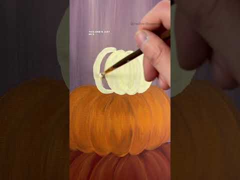 [clip] Painting the little pumpkin! 🎨😍 #easypainting #falldecor #paintingtips #tipsandtricks