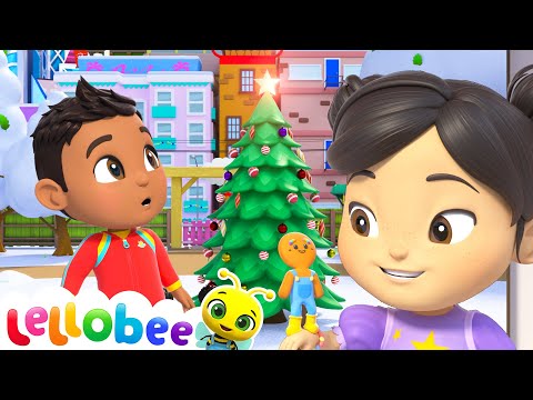 The Gingerbread Man Comes to Life! Fun Christmas Decorating on the Farm! | 🌻Lellobee City Farm