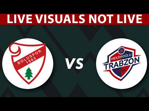 ⚽ Boluspor vs Hekimoğlu Trabzon LIVE | Turkish Cup