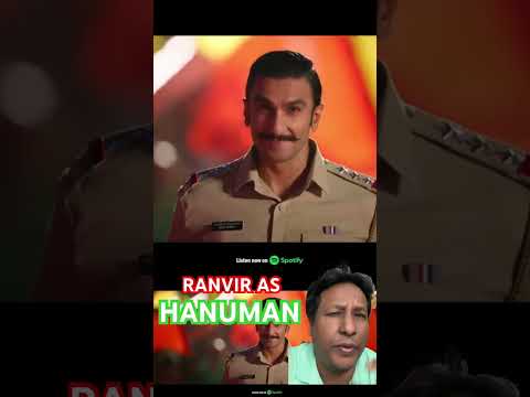 Ranvir as Hanuman in Singham Again #singhamagain #storybyrakesh