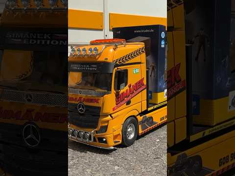 RC Truck MB Šimánek transport Bruder Toys sprinter UPS