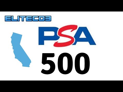 500 Card PSA Bulk Order Returns from California