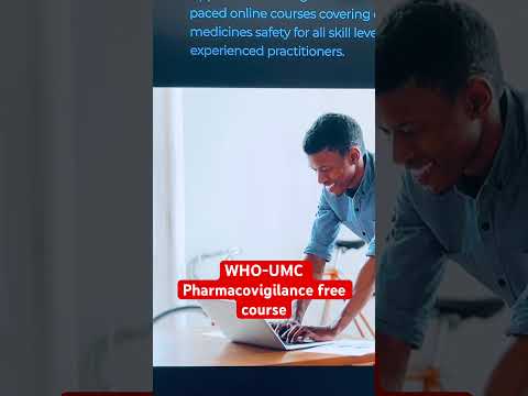 WHO-UMC  Pharmacovigilance free course #amarsayaracademy