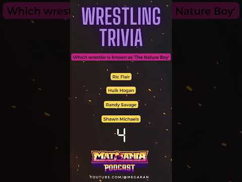 Today's Wrestling Trivia #shorts #wrestling #trivia