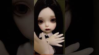 Wednesday Doll Addams Doll Toys ，The Joints Can Move bjd doll,custom doll,art doll #bjd #christmas