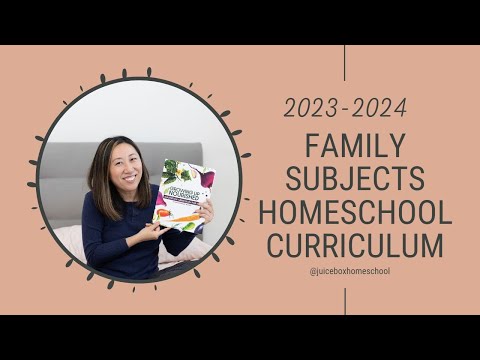 FAMILY SUBJECTS | MORNING TIME | HOMESCHOOL CURRICULUM | 2023-2024