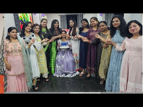 Vlog1096👉💜🤍💜🤍 My Birthday Celebretion With Family and friends..Full Masti..Dance ..and full Enjoy😘💜🤍