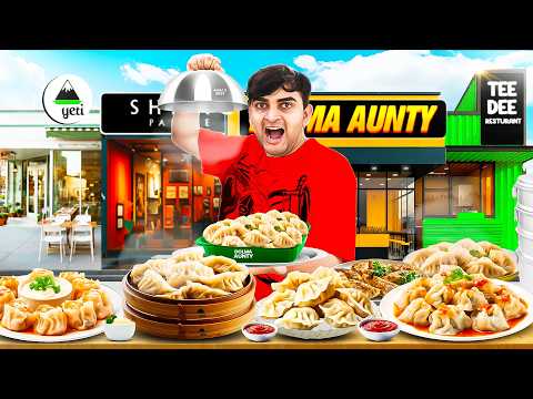 Trying India's Best Momo for 24 Hours ft. @Sanjurajputunofficial