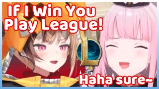 If Gigi Win This Battle Calli HAS TO Play League of Legends with Her! (Hololive)