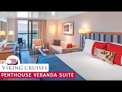 Viking Ocean | Penthouse Veranda Suite Walkthrough Tour & Review 4K | Viking Ocean Cruises