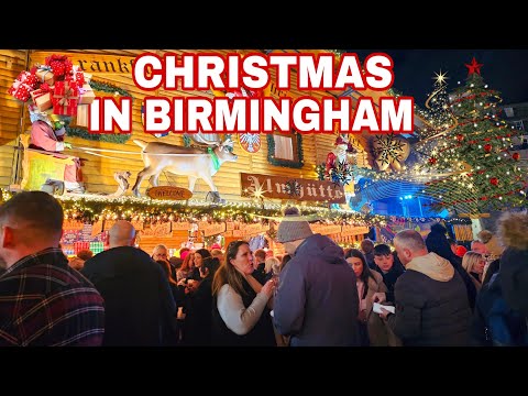 I Visit Birmingham's Christmas Market This Night//December 21,2024