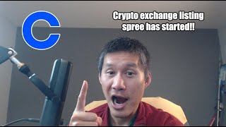 Crypto Exchange Listing Spree has started!! Which Coins will benefit?