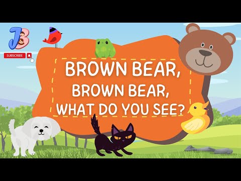 Brown Bear Brown Bear, What Do You See? | Fun and Educational Children's Book