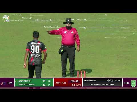 Fifty under pressure – Naim Sheikh’s Moment 2nd Qualifier | Dhaka Metro vs Khulna Division