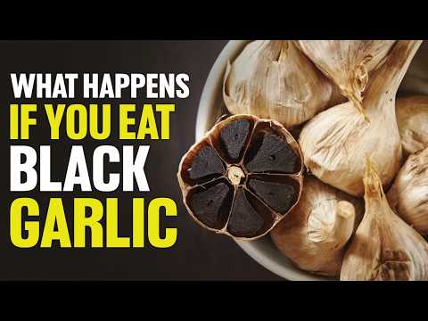 Is Eating Black Garlic Safe? What Is It...Is It Really All-Natural? 🖤#BlackGarlic #Superfood #health