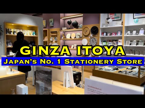 Ginza Itoya | Souvenir Shopping in Japan’s No. 1 Stationery Store | Tokyo, Japan