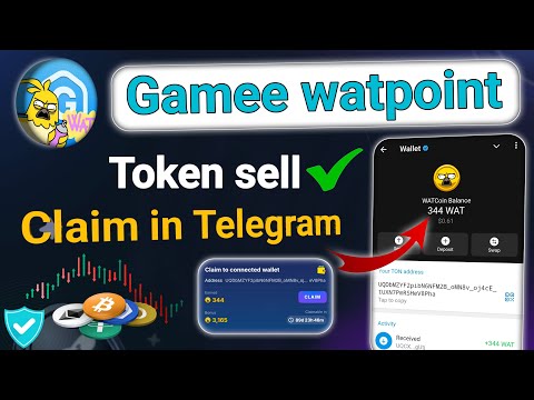 Gamee watpoint Withdrawal | Gamee airdrop claim process | gamee watpoint token sell #watpoint