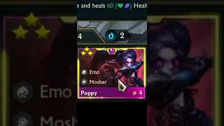 All Emo 3 Star ⭐⭐⭐ | TFT Set 10  #tft #tftset10 #shorts